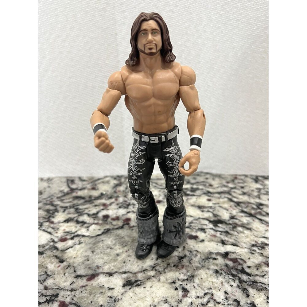 2010 WWE Mattel John Morrison Wrestling Figure . Rare‎ Grey Boots